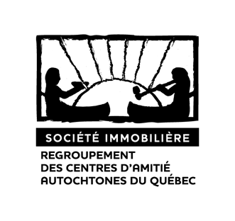 Logo : Société immobilière, regroupement des centres d'amitié autochtones du Québec